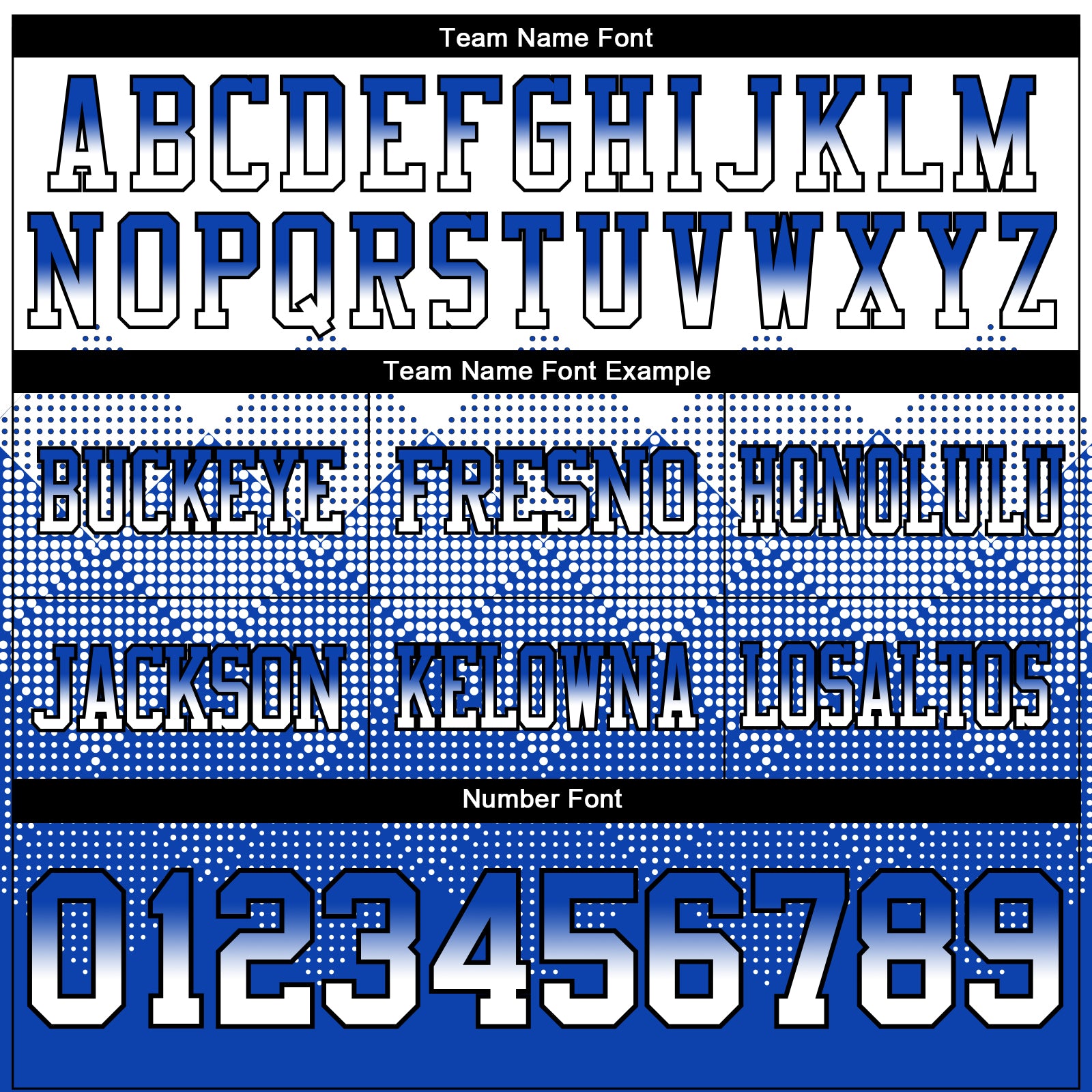 Custom White Thunder Blue-Black Authentic Gradient Square Shape 7V7 Flag Football Jersey - Player Version