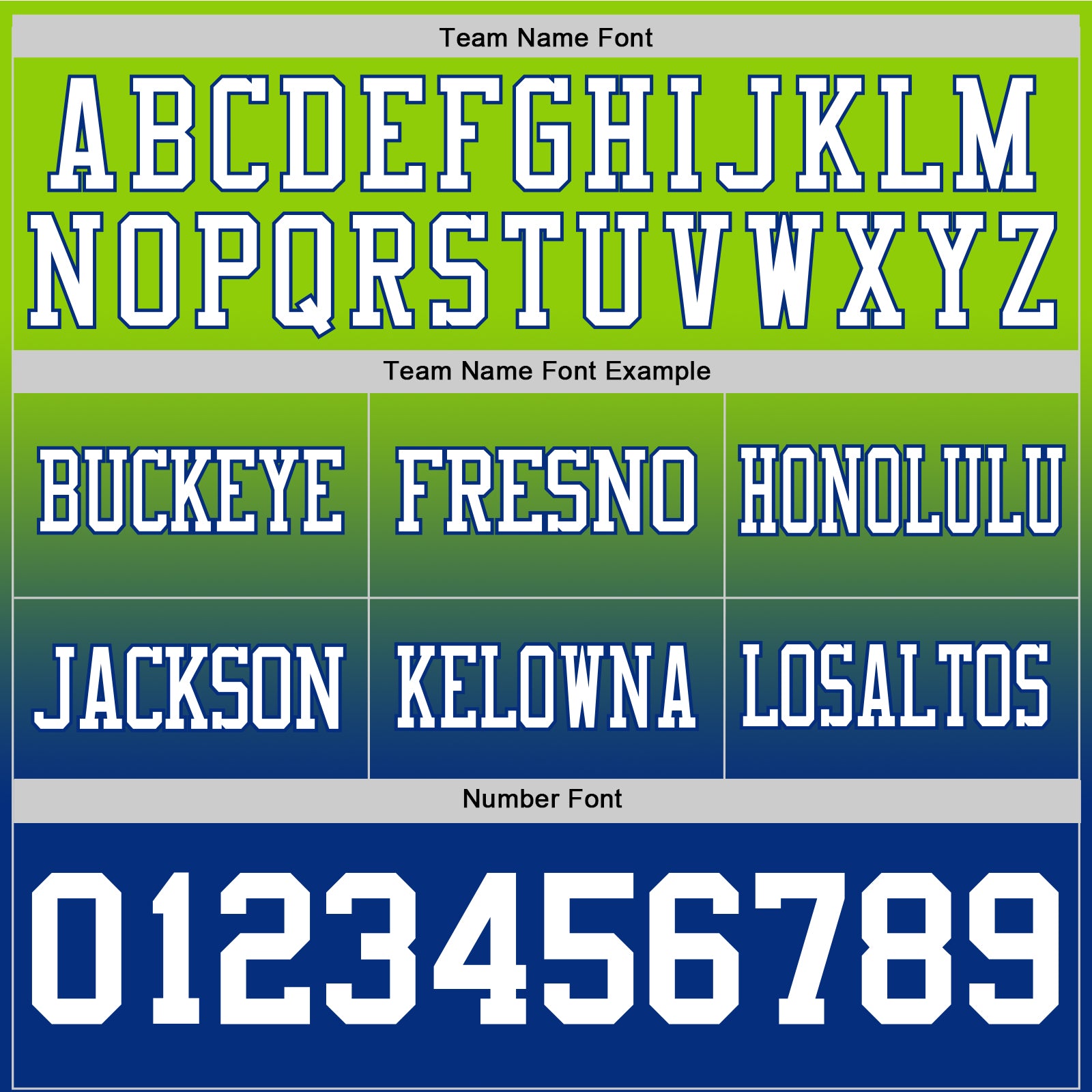 Custom Neon Green White-Royal Authentic Fade Fashion Football Jersey - Player Version