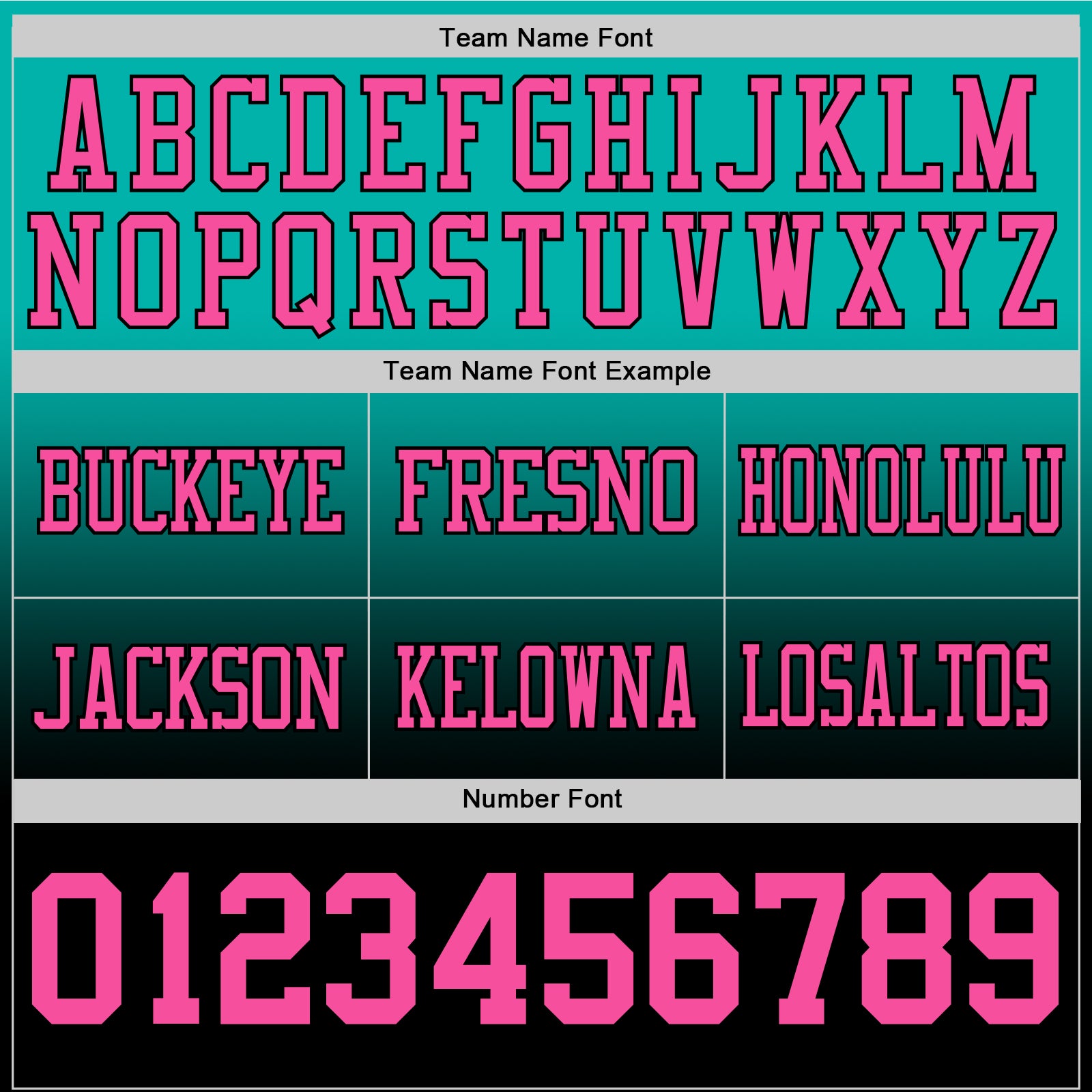 Custom Aqua Pink-Black Authentic Fade Fashion Football Jersey - Player Version