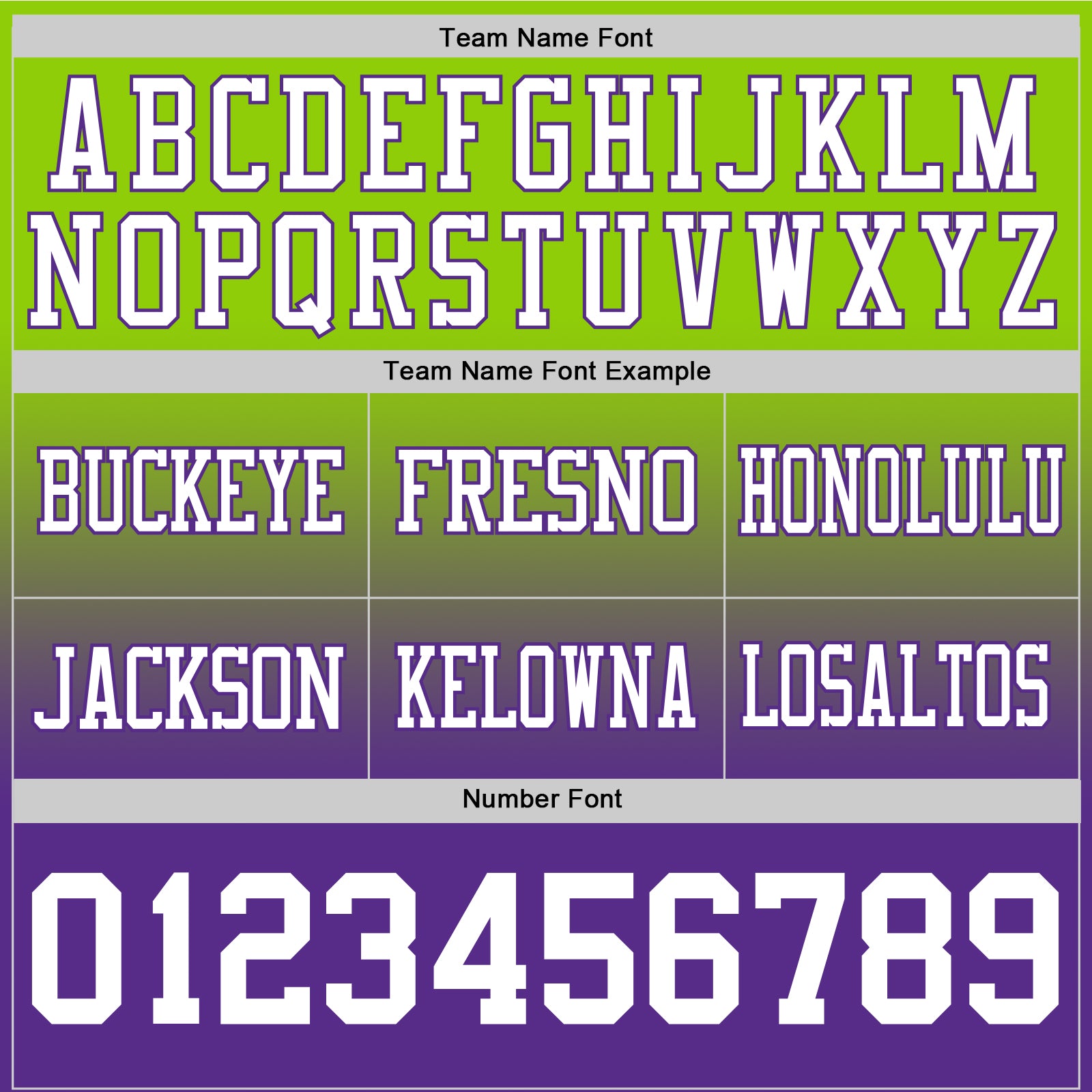 Custom Neon Green White-Purple Authentic Fade Fashion Football Jersey - Player Version