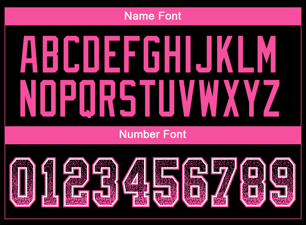 Custom Black Pink-White Drift Fashion Football Jersey - Fan Version