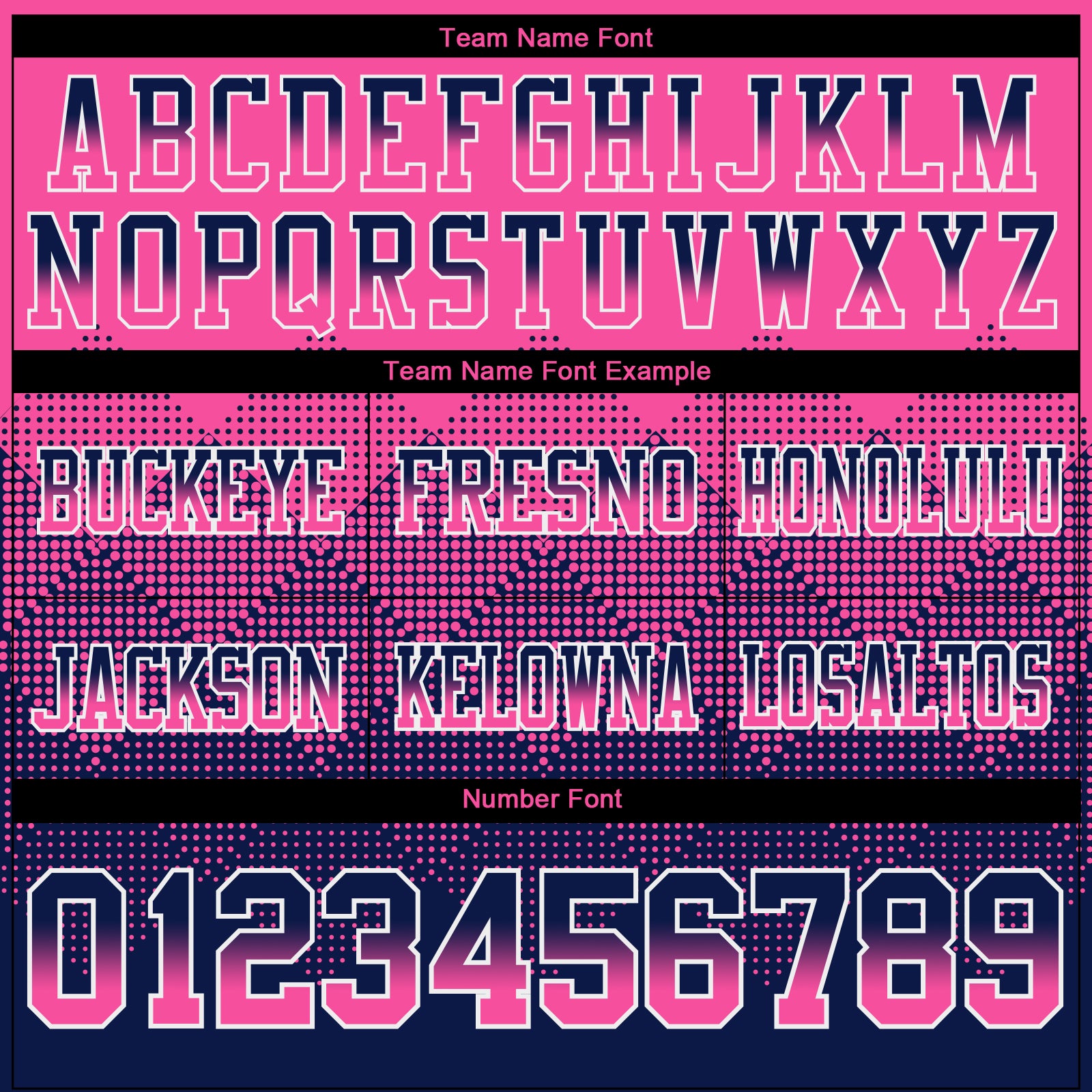 Custom Pink Navy-White Authentic Gradient Square Shape 7V7 Flag Football Jersey - Player Version