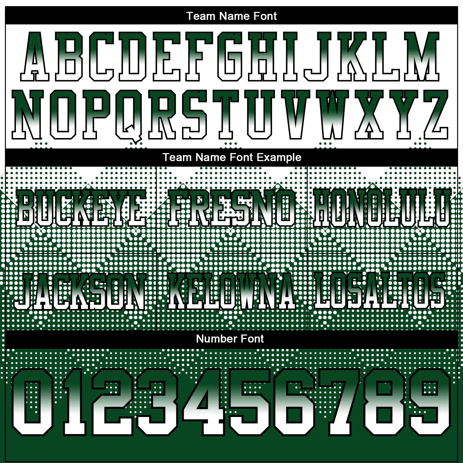Custom White Green-Black Authentic Gradient Square Shape 7V7 Flag Football Jersey