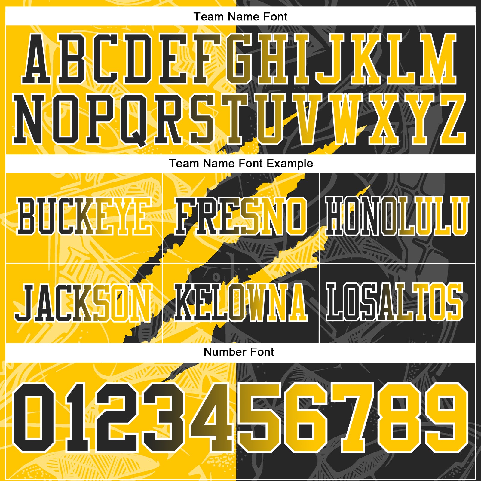 Custom Black Yellow-White Authentic Gradient Fashion Scratch Football Jersey - Fan Version