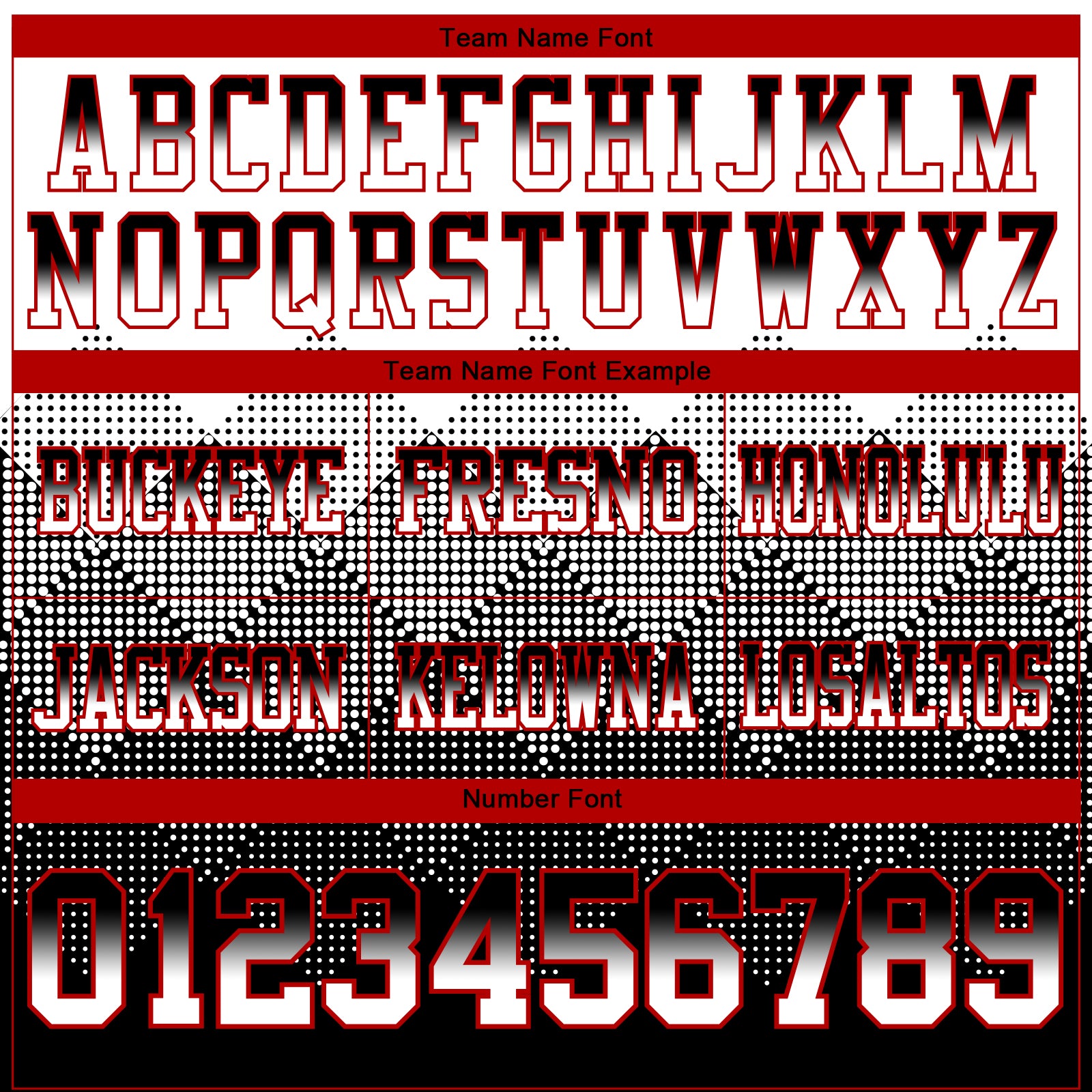Custom White Black-Red Authentic Gradient Square Shape 7V7 Flag Football Jersey - Fan Version